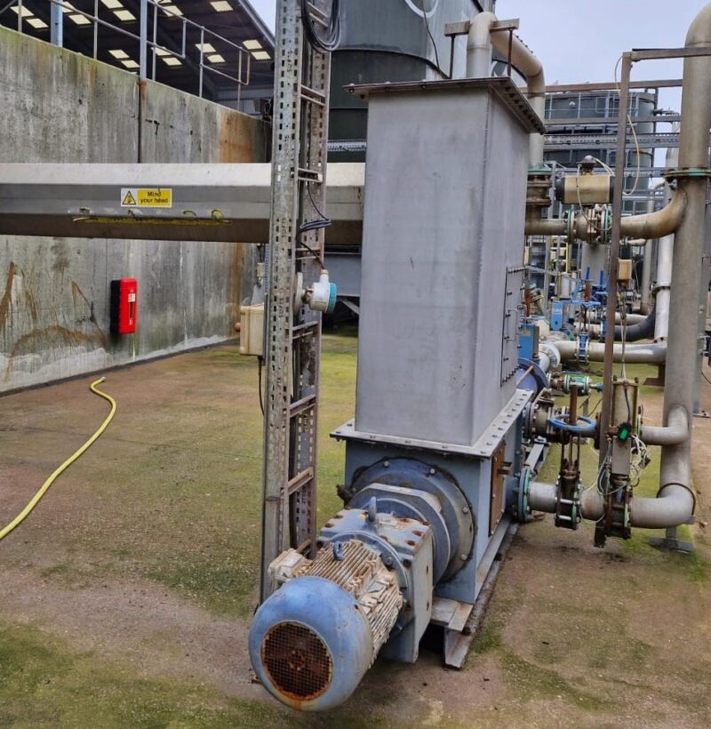 Seepex BT100-18 Feeder pump with inlet hopper 22kW - Image 3