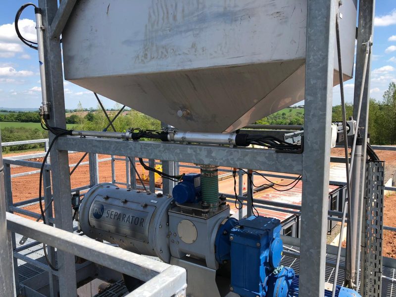 FAN PSS 3.2-780 Separator on gantry with buffer tank and ancillaries ***Very Low Hours***