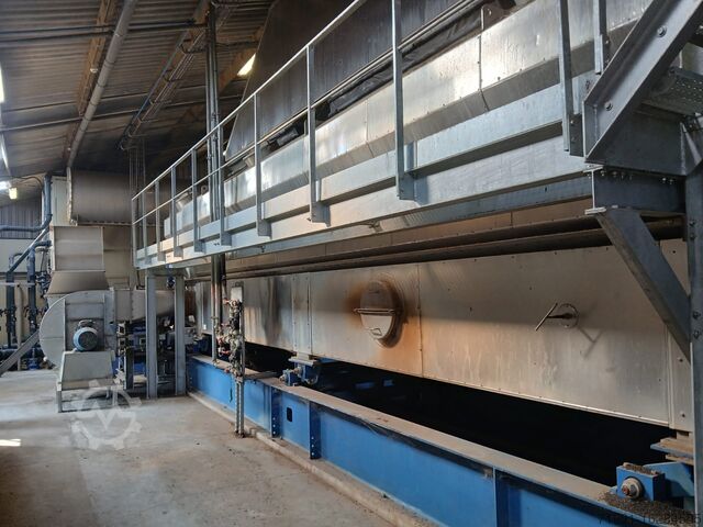 TEMA Fluid Bed Drier 16.5m3 - Water evaporation rate 3000kg/hr - Full scope offered