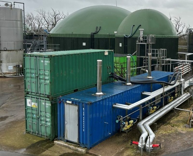 3 x Biogas boilers fully containerised with all ancillaries - 3 x 199kW - Image 2