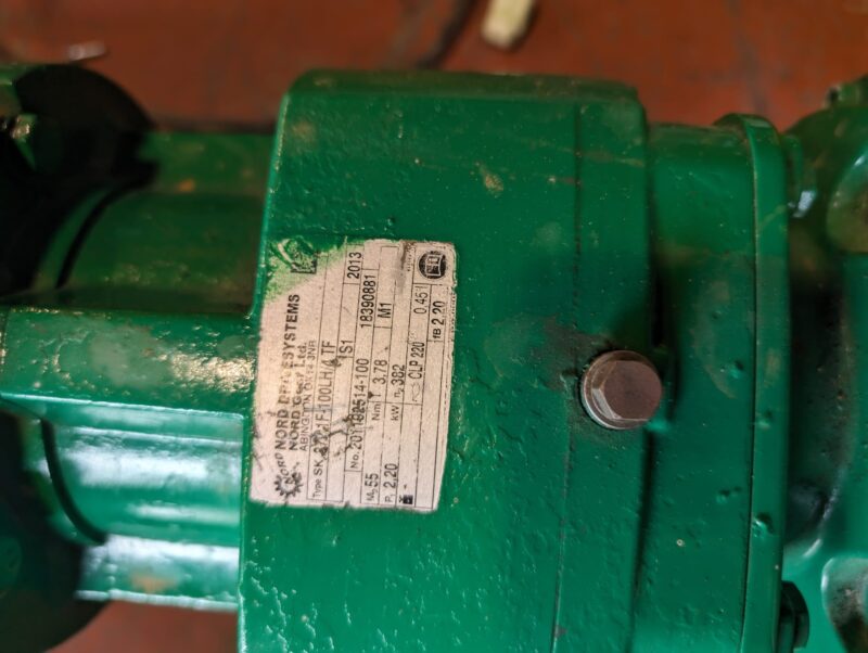 Rotopumps 2.2kW 5m3/hr stainless steel Progressing Cavity Pump - Unused - Image 4